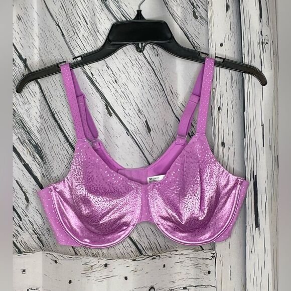 Wacoal Back Appeal Underwire Bra Lavender 38C - Picture 3 of 8